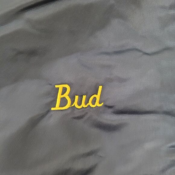 Vintage 80s 420 Safe-Driver Bomber Jacket XL 26x25 Jevic USA - Picture 13 of 16